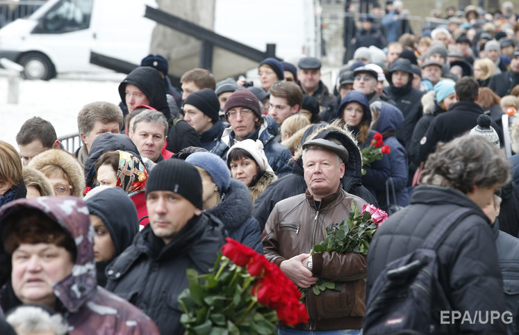 В Москве прощались с Борисом Немцовым