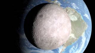 В NASA показали обратную сторону Луны