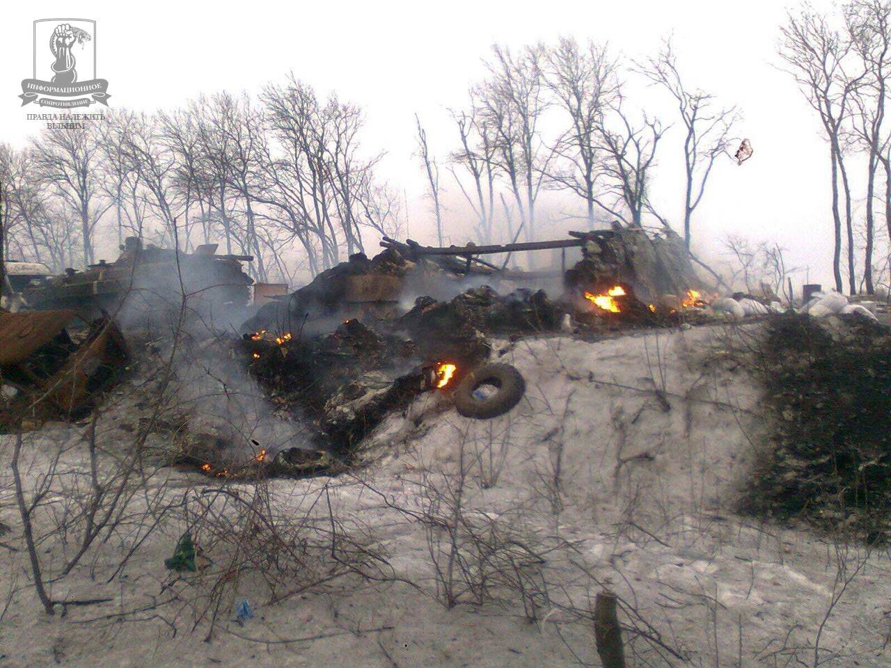 фото подбитых танков ДНР