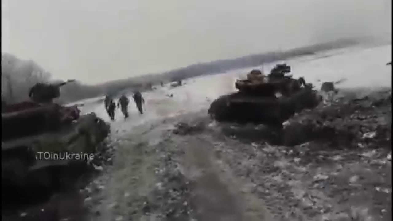 фото подбитых танков ДНР